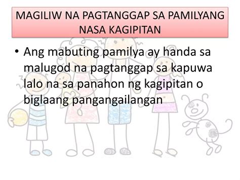 Ang Gampanin ng Pamilya sa Pag.